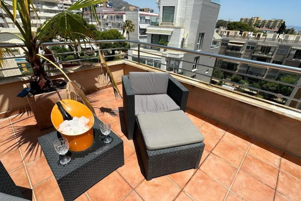 Atico Puerto Marina 2 Hab Con Piscina, 500M De La Plata Apartment ตอร์เรโมลิโนส ภายนอก รูปภาพ