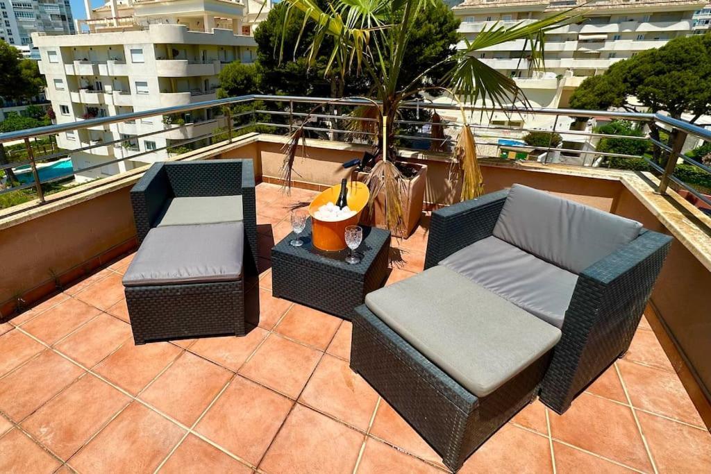 Atico Puerto Marina 2 Hab Con Piscina, 500M De La Plata Apartment ตอร์เรโมลิโนส ภายนอก รูปภาพ